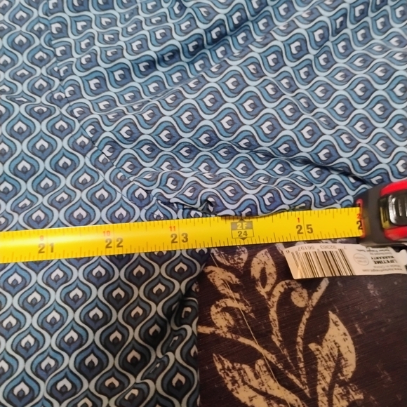 Pronto Uomo Blue Patterned Button Down Shirt - Picture 5 of 8